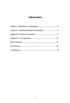 Introduction a l'informatique