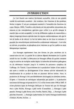 Formulation du fromage "Saint-Paulin" à base des probiotiques