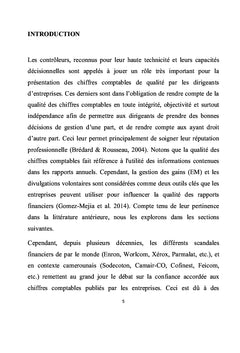 Impact de l'environnement institutionnel