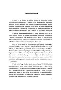 L'Afrique noire et son passé