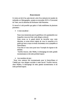 Le chômage et l'insertion professionnelle des femmes en Tunisie