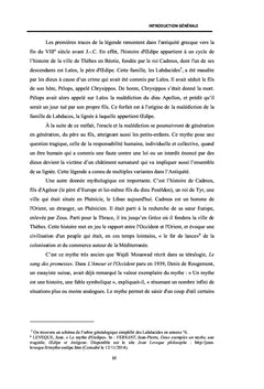 Résurgence du Mythe d'OEdipe dans Sang des promesses