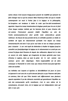 L'Universalisme de la Logique