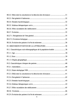 Tuberculose Multirésistante et Schéma thérapeutique court de 9 mois: