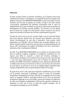 Convergence multilatérale des politiques économiques