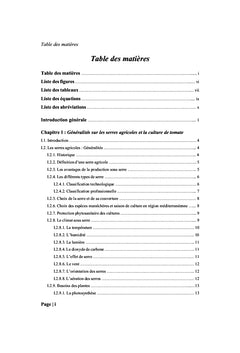 Mécanisme intelligent pour la gestion d'une serre agricole