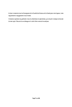 Mémoire d'analyse de survie en Epidémiologie