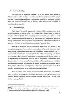 La désintégration phonétique chez un aphasique de Broca