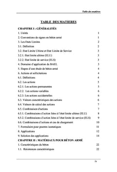 Calcul des éléments en béton armé: Cours et exercices corrigés