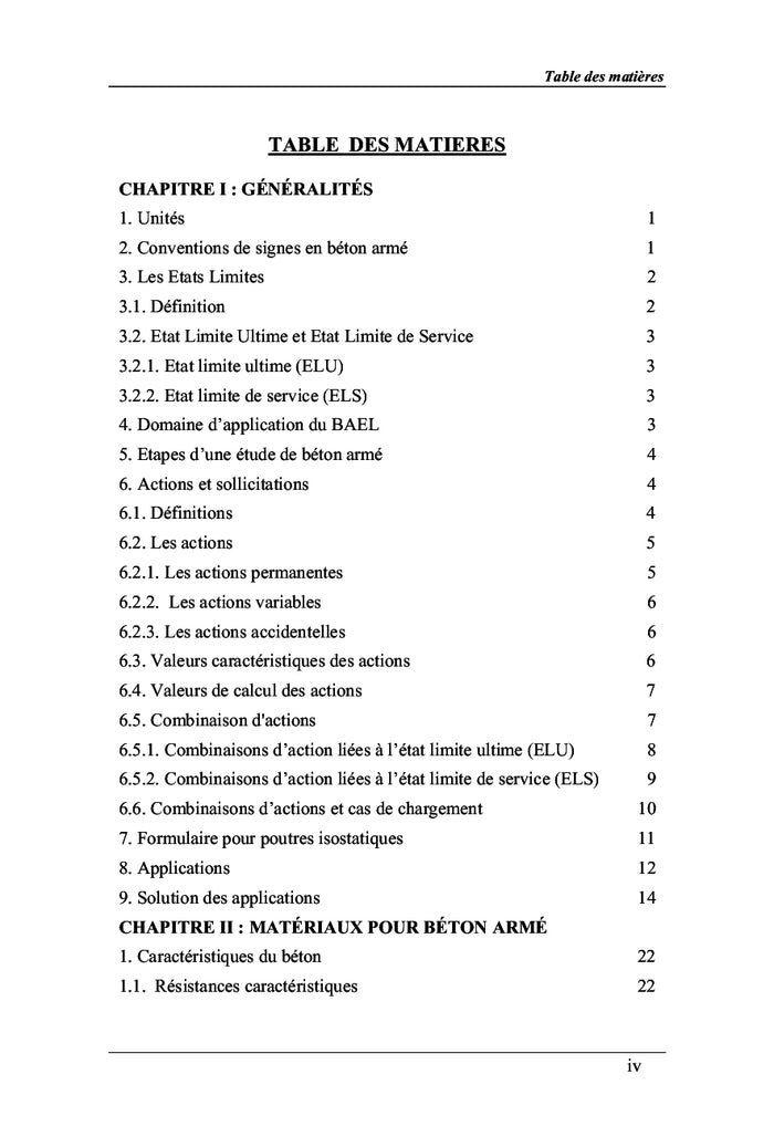 Calcul des éléments en béton armé: Cours et exercices corrigés