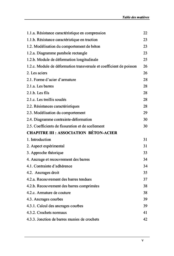 Calcul des éléments en béton armé: Cours et exercices corrigés
