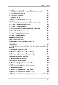 Calcul des éléments en béton armé: Cours et exercices corrigés