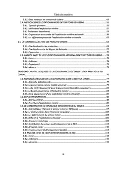 Exploitation minière artisanale et enjeux de développement durable
