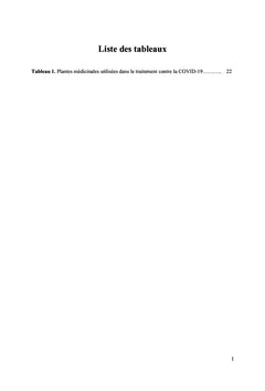 Usage de la médecine alternative pour le traitement contre la COVID-19