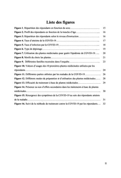 Usage de la médecine alternative pour le traitement contre la COVID-19
