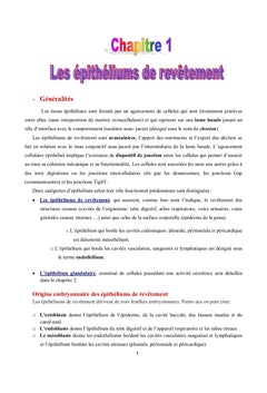 Histologie Générale Humaine