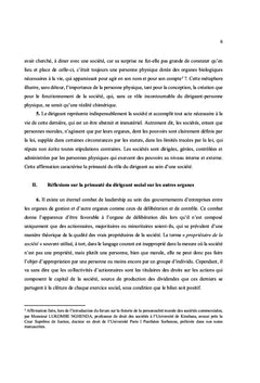 Le dirigeant de la société anonyme en droit français et OHADA