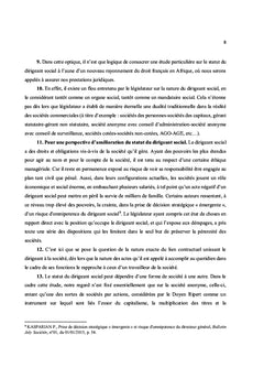 Le dirigeant de la société anonyme en droit français et OHADA
