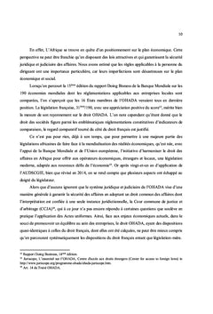 Le dirigeant de la société anonyme en droit français et OHADA