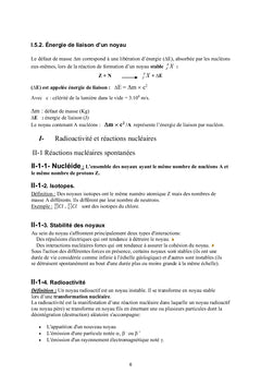 Initiation à l'atomistique et liaison chimique