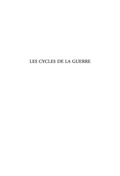 Les cycles de la guerre