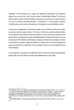 Algorithmes et évolution du droit