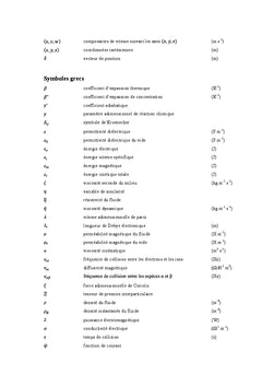 Modélisation thermique et massique lors de la présence MHD