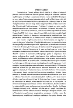 L'annihilation et la paupérisation anthropologiques