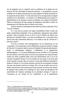 L'annihilation et la paupérisation anthropologiques