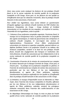 Pratique d'audit fiscal, bancaire, des assurances et audit qualité