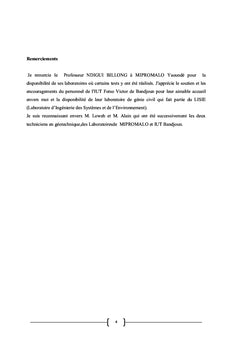 Faisabilité du mélange de métakaolin et de la chaux comme liant