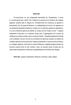 La résilience des réfugiés nigérians dans le camp de Minawao