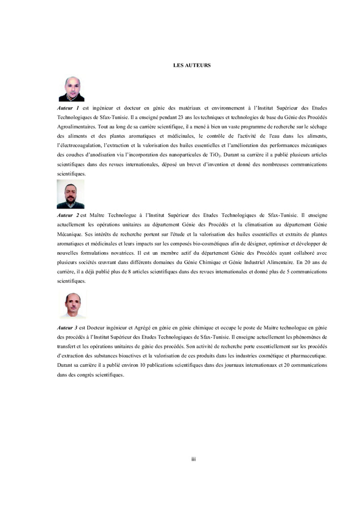 Travaux de synthèse corrigés en génie des procédés agroalimentaires