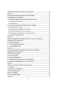 Travaux de synthèse corrigés en génie des procédés agroalimentaires