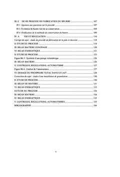 Travaux de synthèse corrigés en génie des procédés agroalimentaires