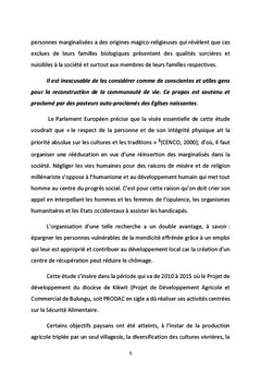 Developpement socio-economique de la ville de Kikwit a l'horizon 2050