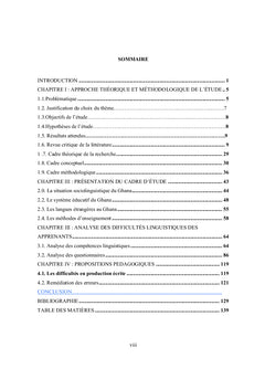 L'analyse des erreurs