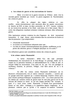 Répression des crimes graves commis en RDC avant 2002