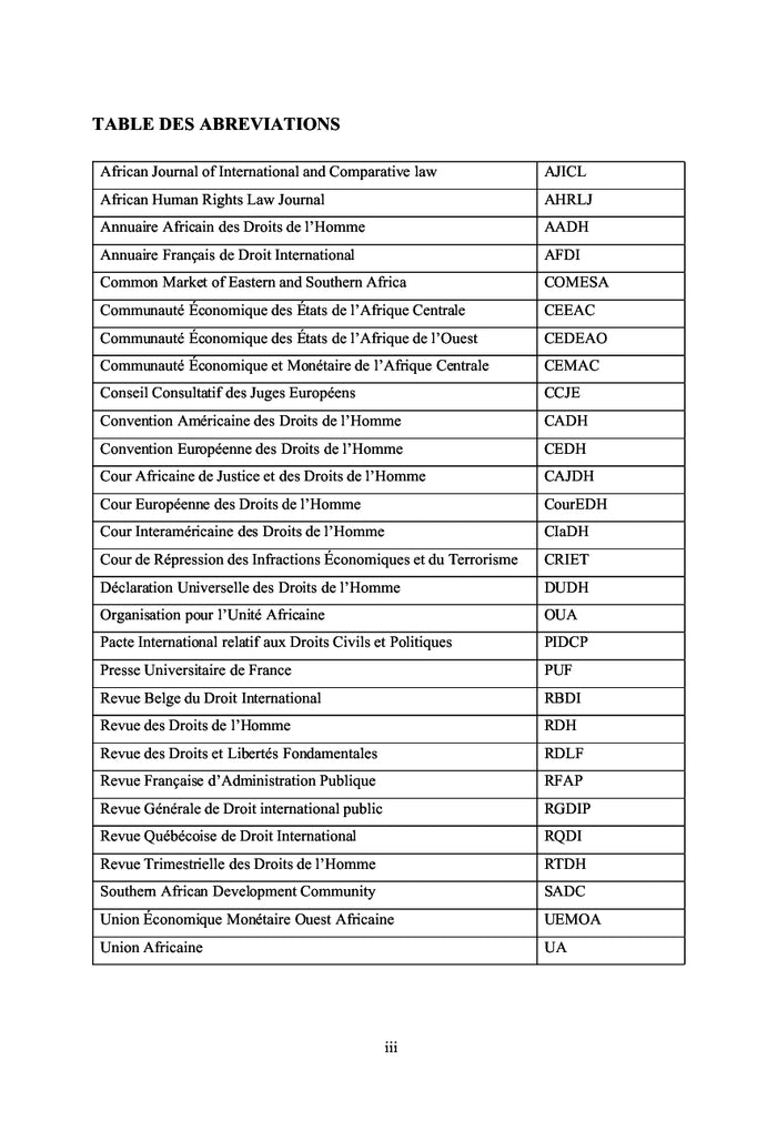 Le droit à un procès équitable en droit africain des droits de l'Homme