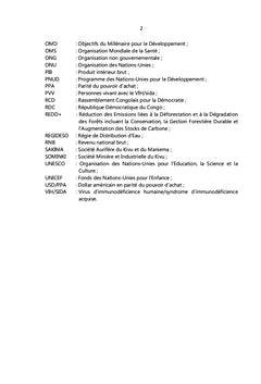 Paradoxe des ressources naturelles et de la pauvreté en RDC