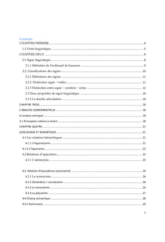 Initiation à la sémantique et la traduction