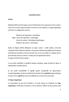 Initiation à la sémantique et la traduction