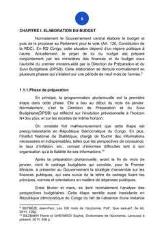 La gestion budgétaire en RDC, une affaire ésotérique