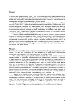 Enjeux de la communication institutionnelle