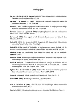 Les levures