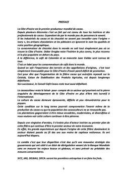 Theobroma Cacao, Don de Dieu à la Côte D'Ivoire. Tome II