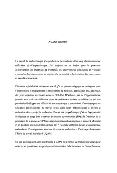 Violence conjugales et parentalité