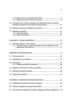 Violence conjugales et parentalité