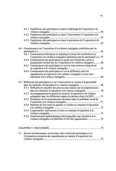 Violence conjugales et parentalité