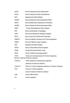 Les Groupements européens de coopération territoriale